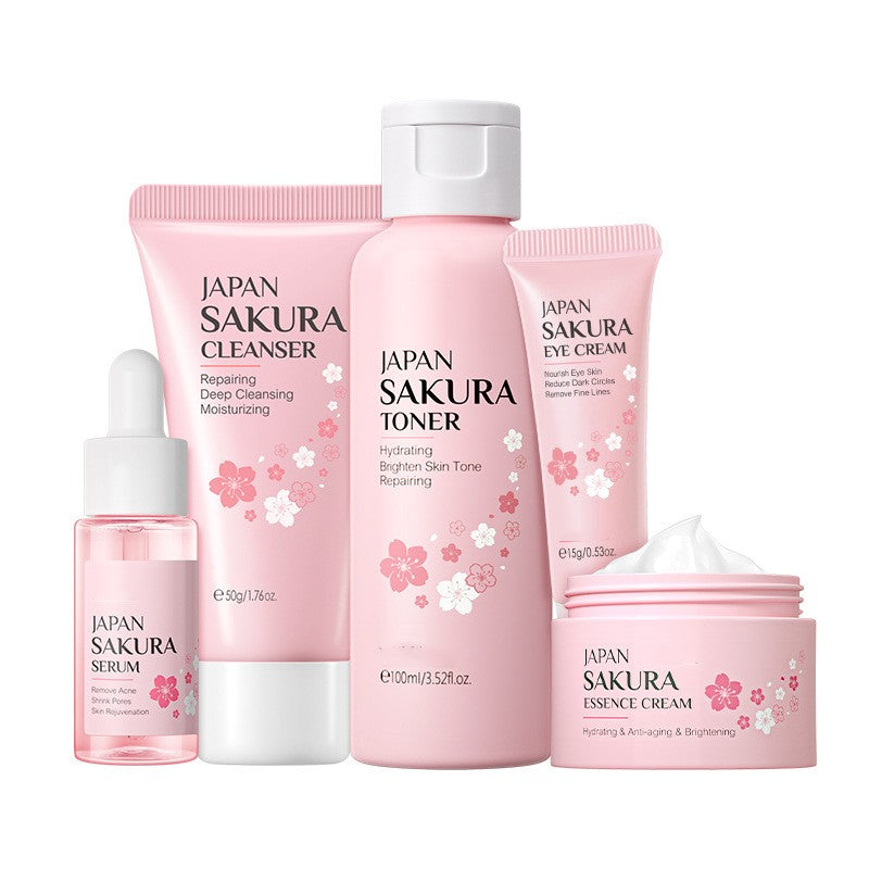 Maison de Daly | Hydrating & Moisturizing 5-Piece Skincare Set by Japan Sakura